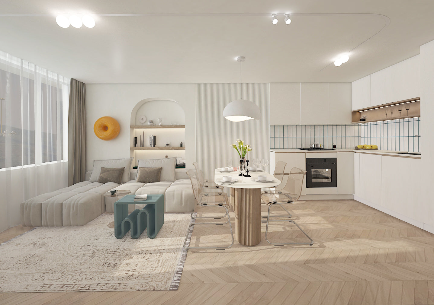 Апартамент от 61 до 120 кв.м.