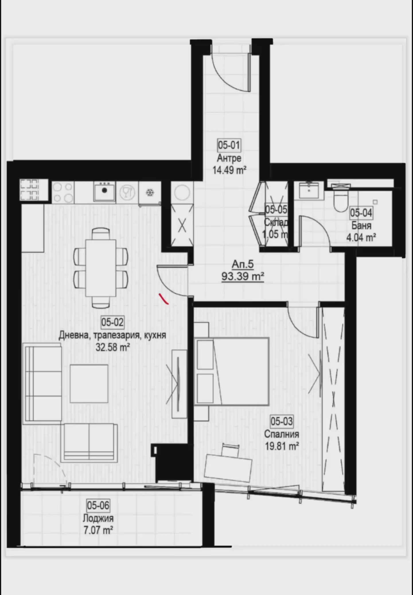 Апартамент от 121 до 160 кв.м.